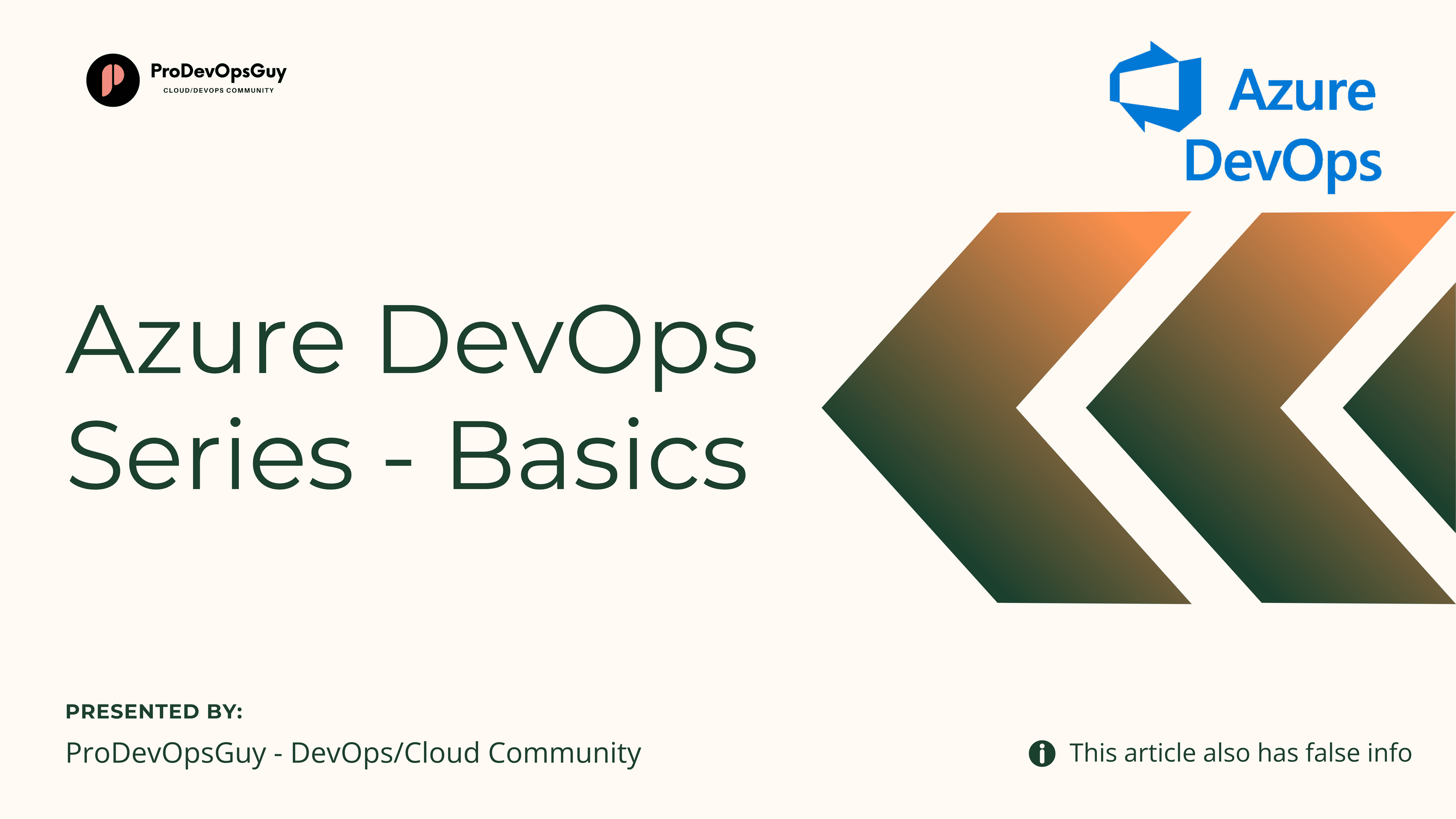 Azure DevOps - Basics