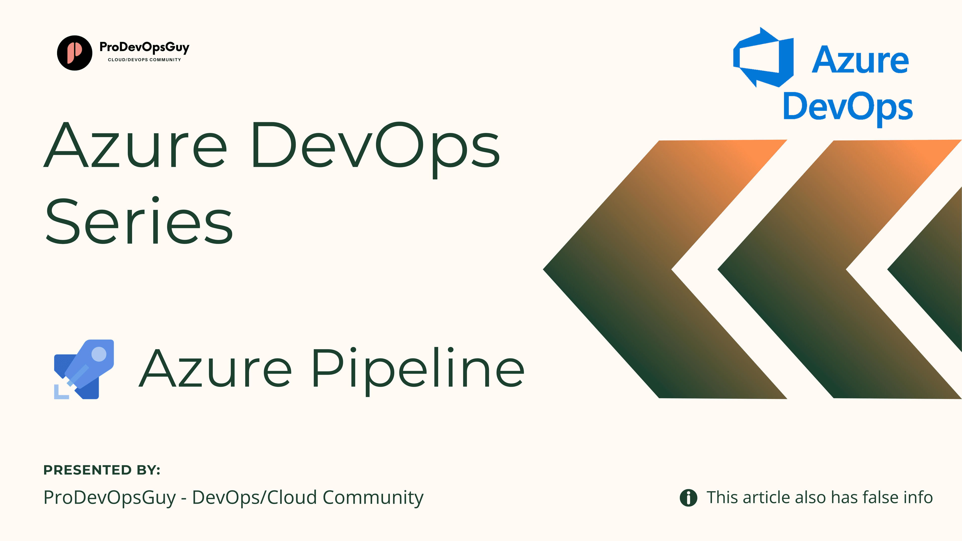 Azure DevOps Series - Azure Pipeline