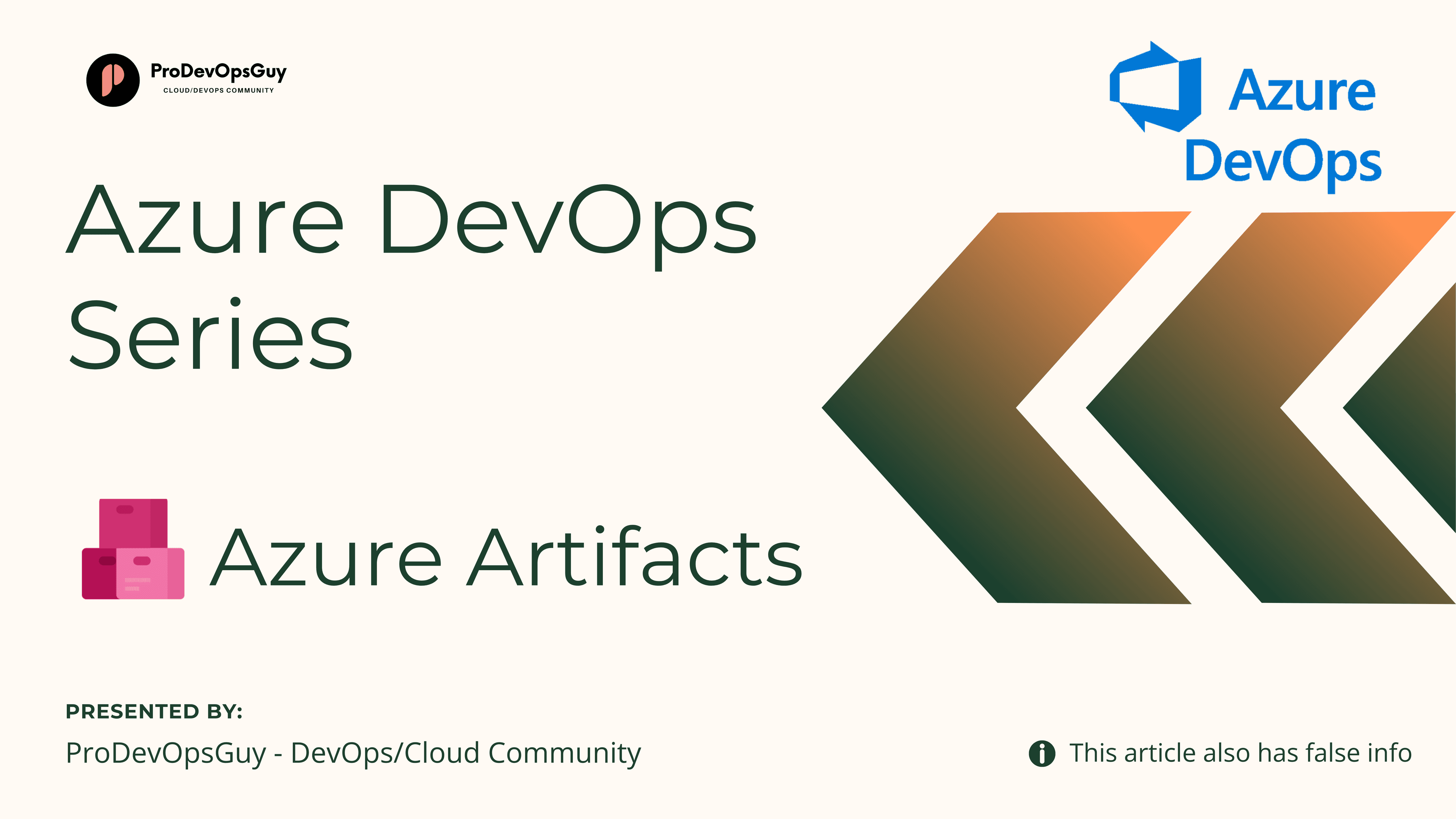 Azure DevOps Series - Azure Artifacts