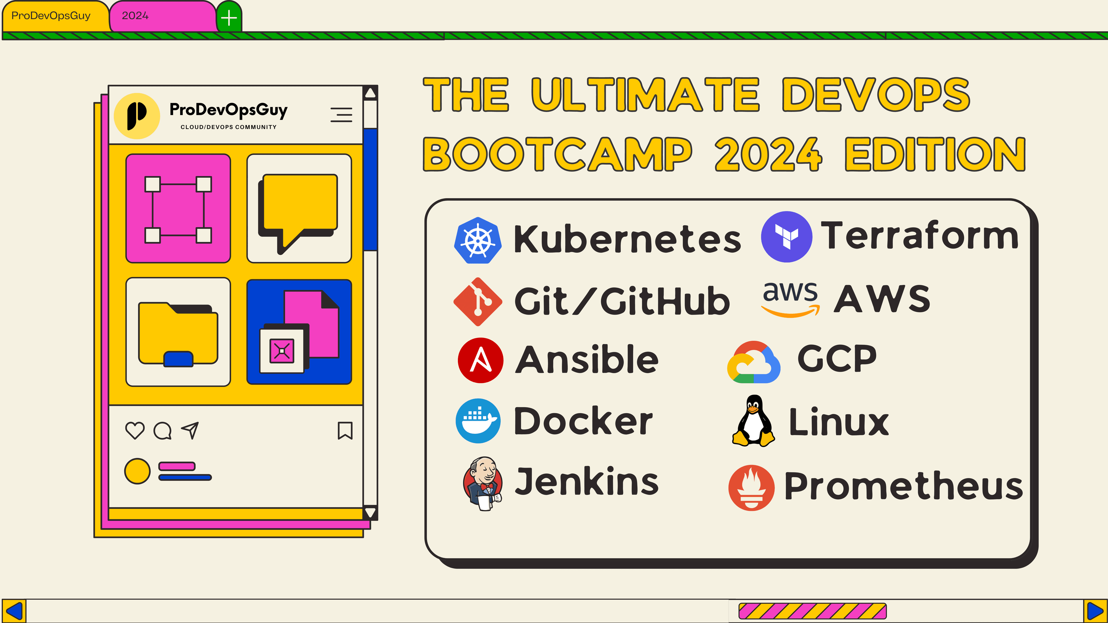 The Ultimate DevOps Bootcamp 2025 Pack by ProDevOpsGuy Tech