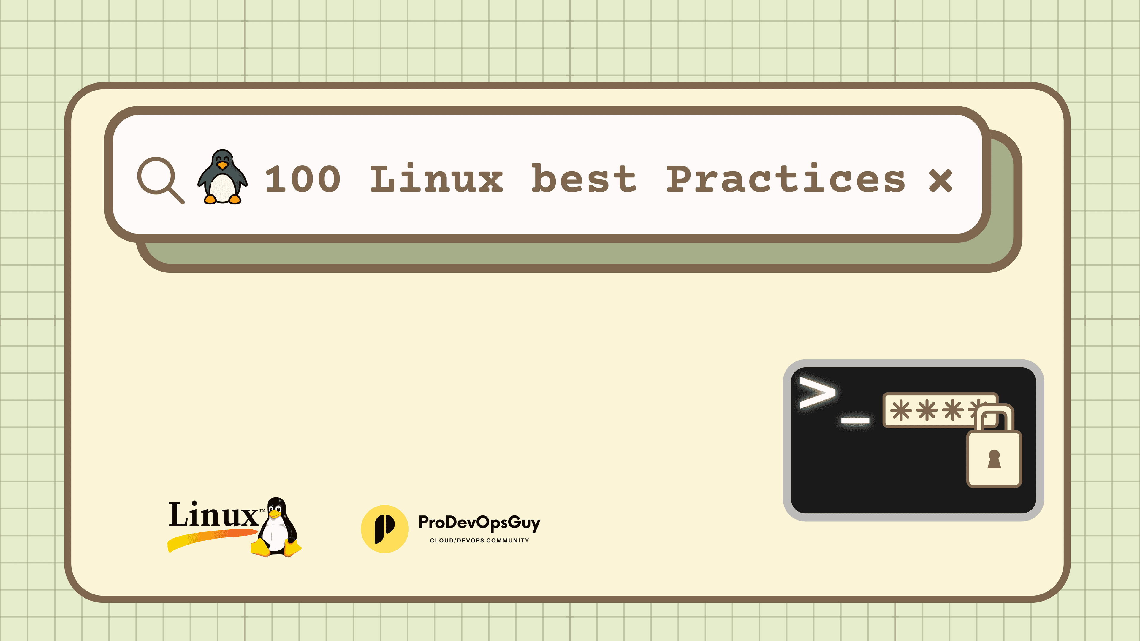 100 Linux Best Practices by ProDevOpsGuy Tech ๐